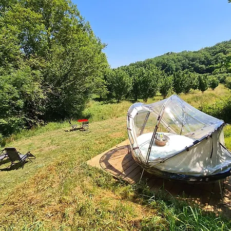 La Noisette Basque - Nuits Au Verger Luxury tent *